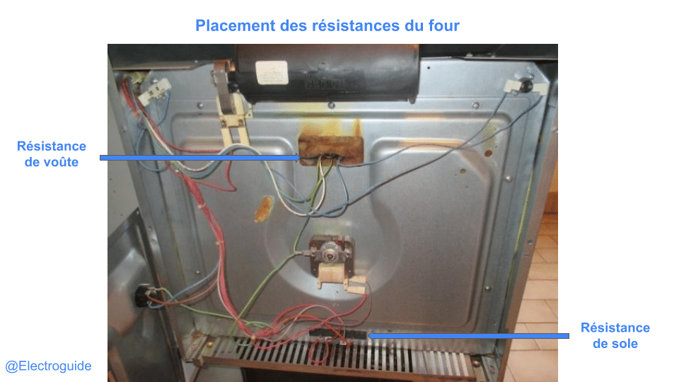 Bonjour mon four Siemens et très long à chauffer j'ai testé la résistance  de voulte avec un ohm-mètre la résistance grille et passante celle du four  affiche 0 est-ce qu'elle est HS ?