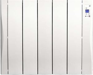 Radiateur électrique inertie sèche 1500W UNIV'R CHAUFFAGE Palayer vertical  blanc