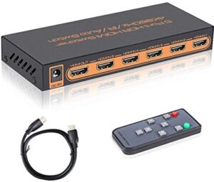 SGEYR Multiprise Hdmi 4 Port pour TV, Switch Hdmi 4k avec