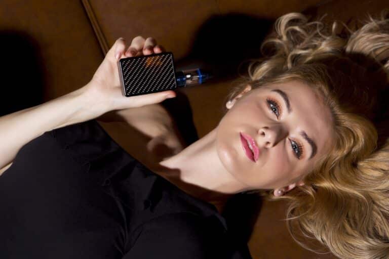 beauty, electronic cigarette, smoke
