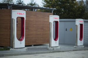 tesla, electro, charging station