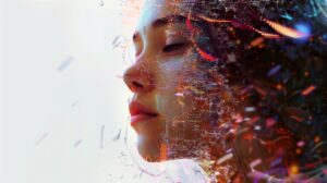 ai generated, woman, cyborg