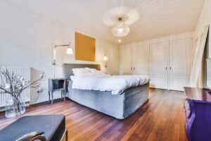 Cozy bedroom interior