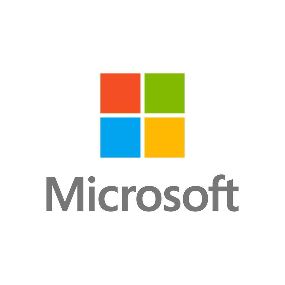 Logo de la marque Microsoft.