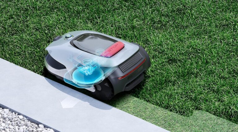 Le robot tondeuse Dreame A2 et son système Edgemaster pour tondre au plus près des bordures
