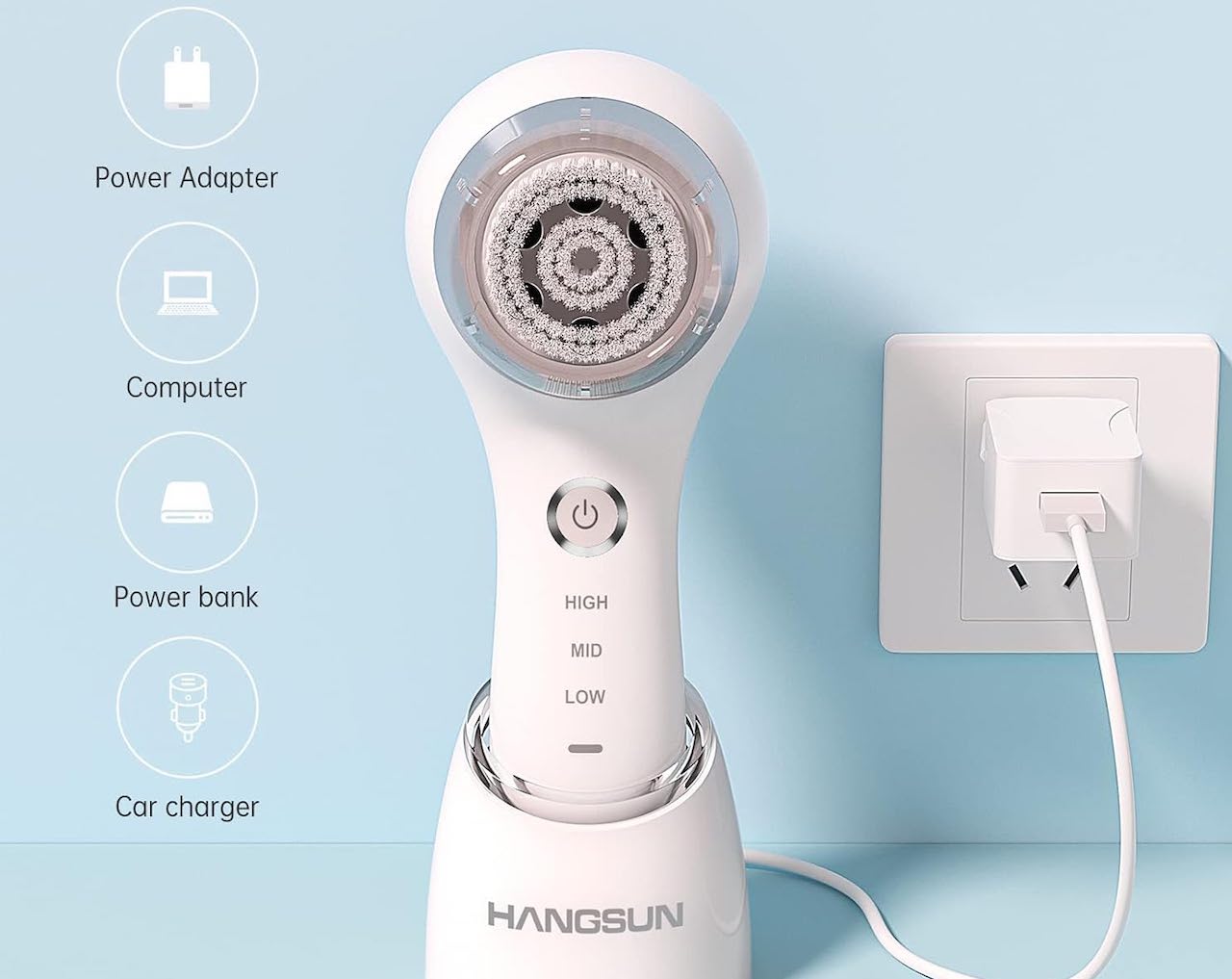 Une brosse nettoyage de la marque Hangsun.
