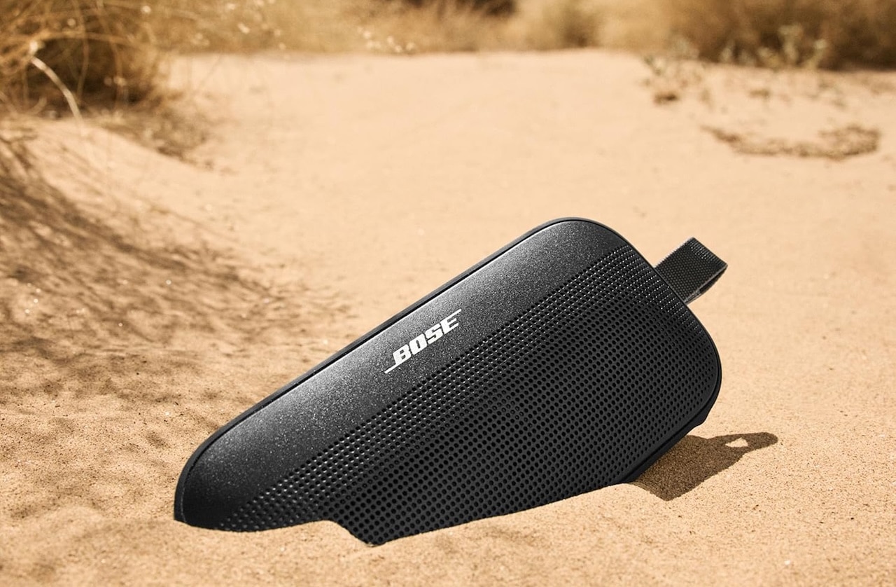 Une enceinte portable de la marque Bose.