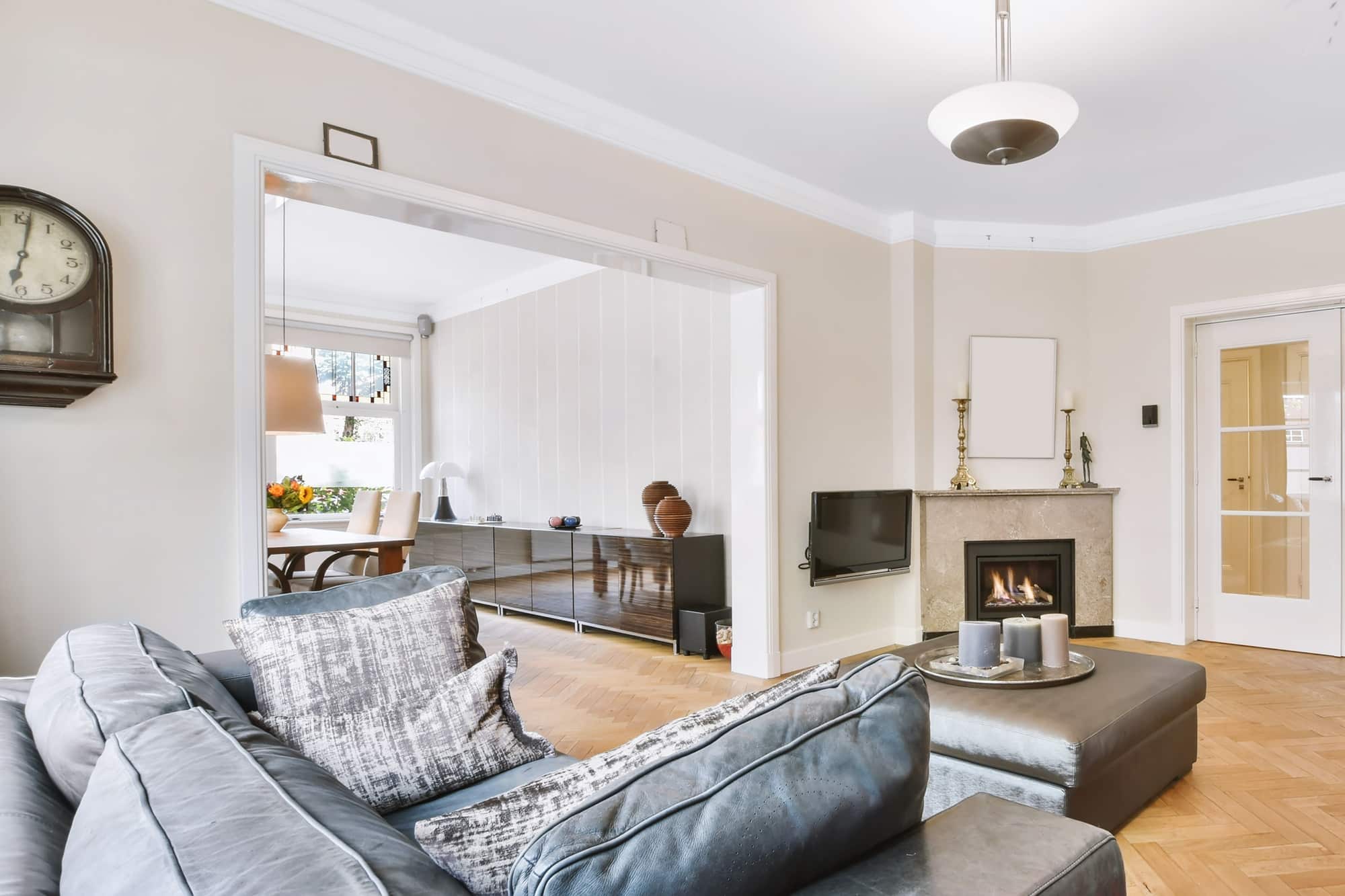 Bright living room