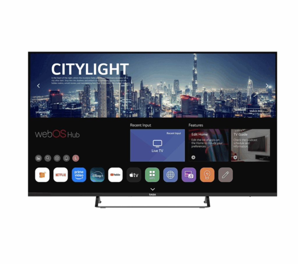 Téléviseur Qled QD55ELH252S UHD 4K 55 pouces 139 cm