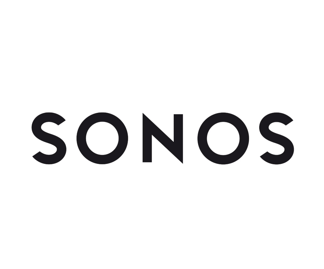 Le logo de la marque Sonos.