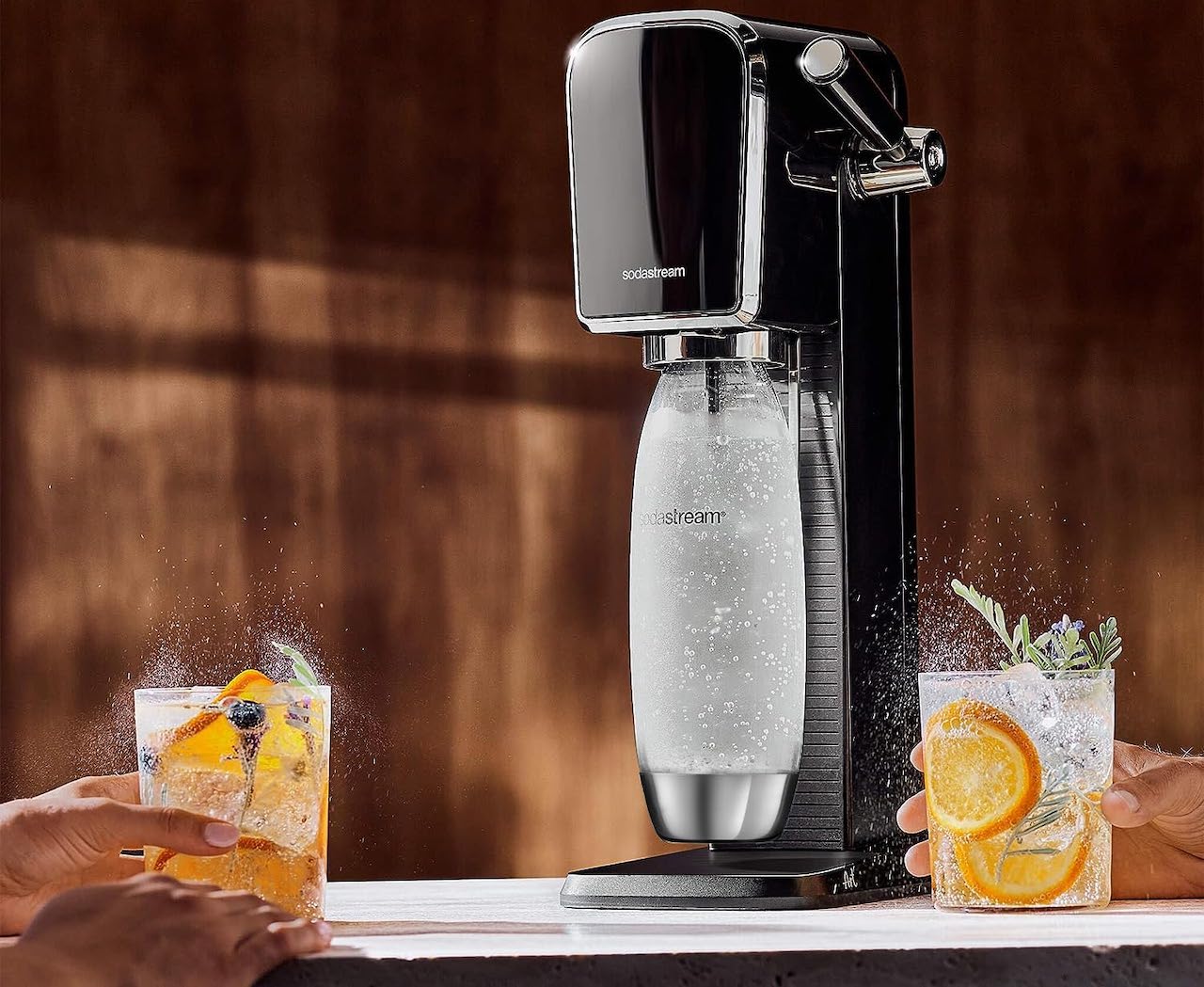 Une machine à soda de la marque SodaStream.