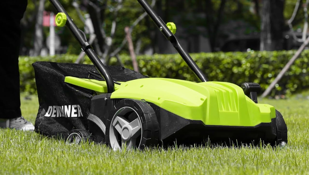 Zoom sur un scarificateur électrique.
