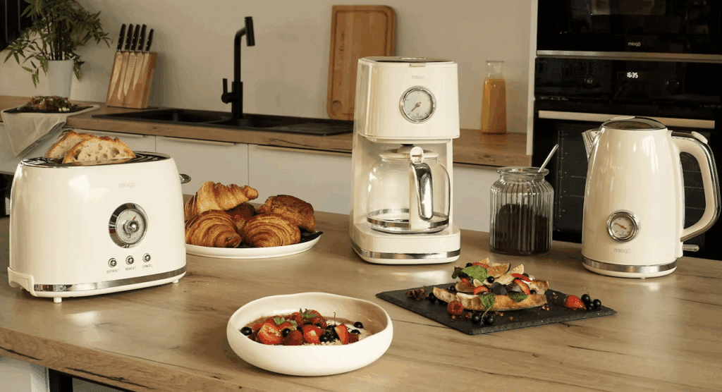 Des appareils pour le petit-déjeuner de la marque Miogo.