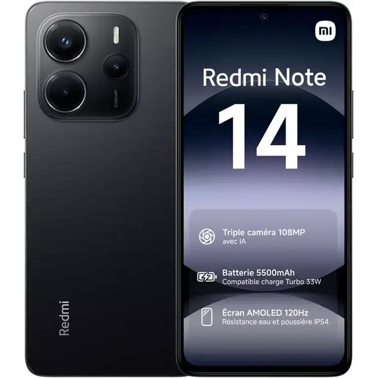 Le smartphone Xiaomi Redmi Note 14