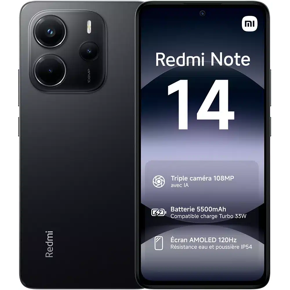 Le smartphone Xiaomi Redmi Note 14