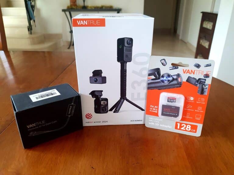 Dashcam Vantrue E360 ACE