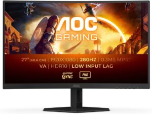Ecran pour gamer AOC C27G4ZXED 27 pouces série G4