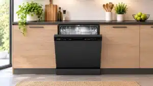 Le lave-vaisselle 12 couverts Valberg 12S47 à moins de 200€ dans une cuisine moderne